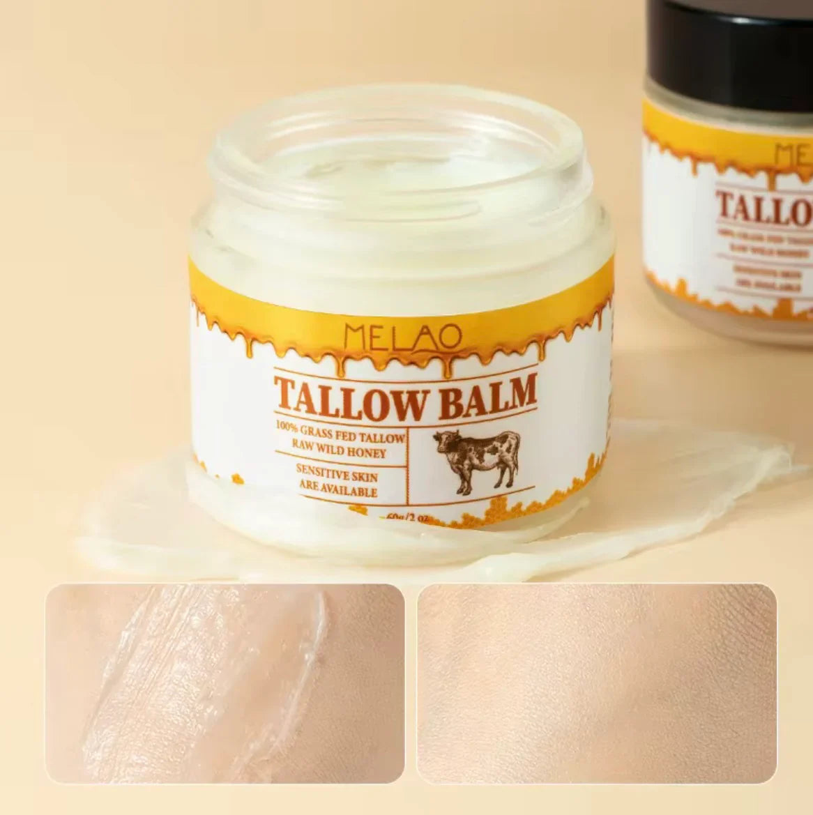 Whipped Tallow Honey Balm